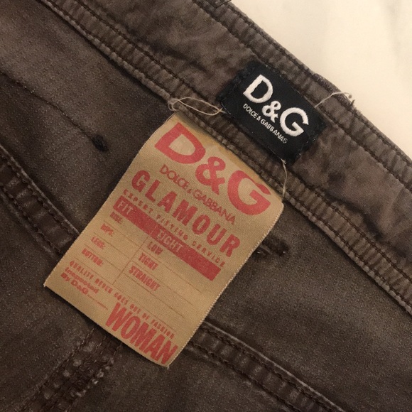 Vintage Glamour Dolce and Gabbana Jeans Capris DG - Picture 2 of 12